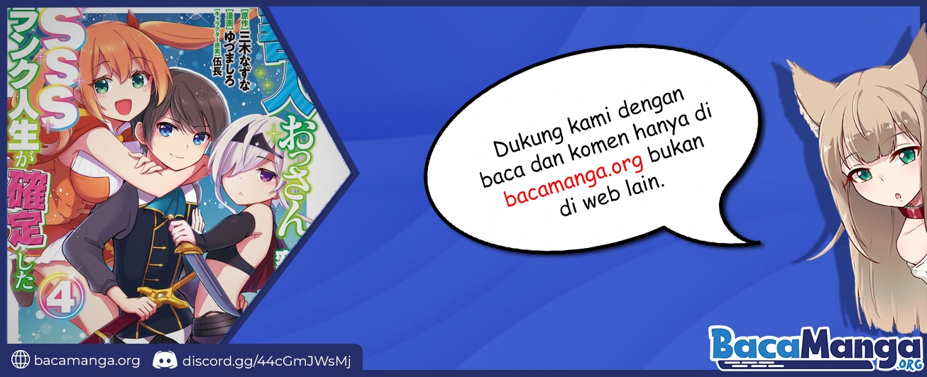 Zennin Ossan, Umarekawattara SSS Rank Jinsei ga Kakutei shita Chapter 32 Bahasa Indonesia